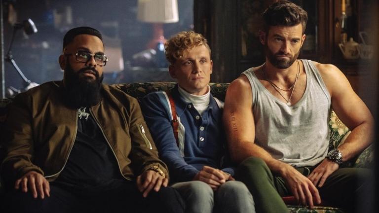 Rolph, Sebastian and Brad in Army of Thieves