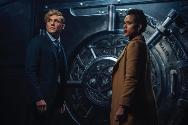 Sebastian and Gwendoline in Army of Thieves