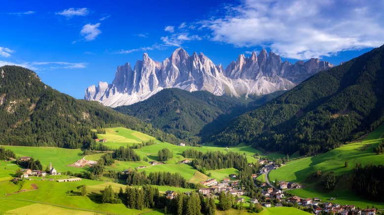 Paysage pittoresque des Dolomites italiennes 