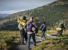 Campeurs dans les Appalaches