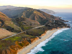 Plage et océan Big Sur Californie