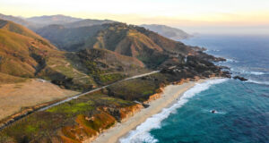 Plage et océan Big Sur Californie