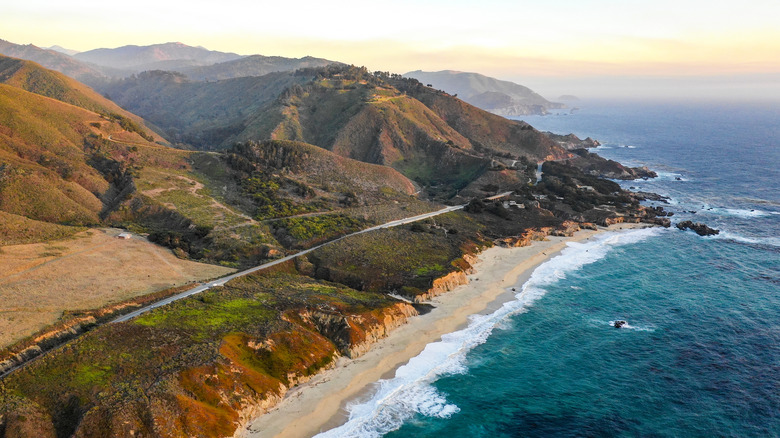 Plage et océan Big Sur Californie