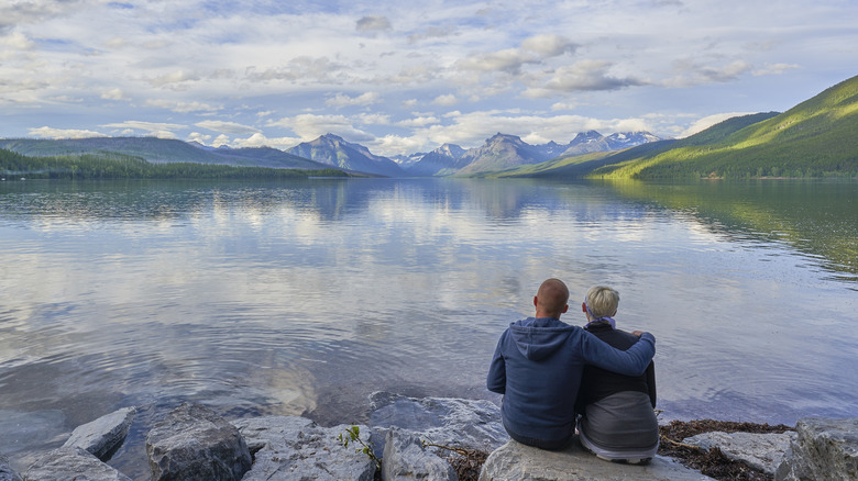 Lac du parc national des Glaciers