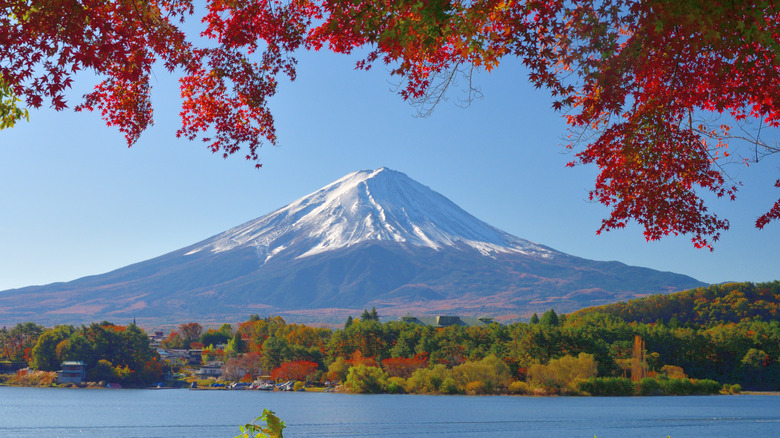 Vue du Mont Fuji